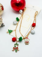 Festive Holiday Bag Charm-340 Other Accessories-Crystal Trading-Heathered Boho Boutique, Women's Fashion and Accessories in Palmetto, FL