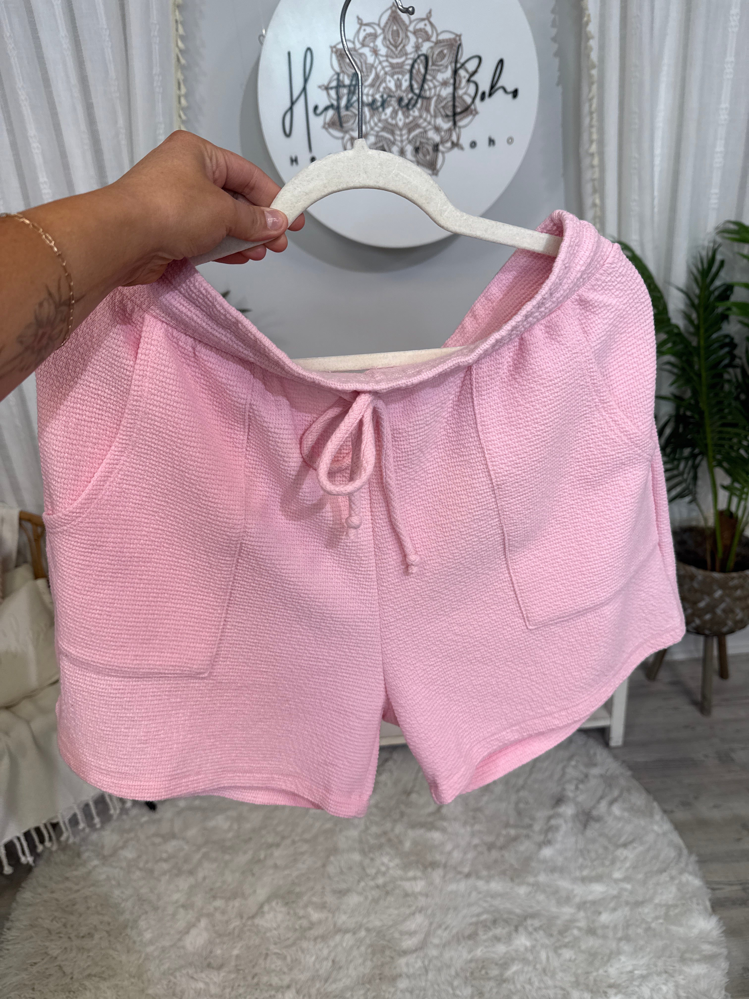 Reset Shorts-160 SHORTS-TRES BIEN-Heathered Boho Boutique, Women's Fashion and Accessories in Palmetto, FL