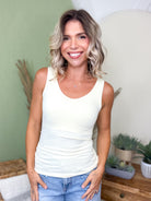 Restock: Easy Life Built in Bra Tank Top-100 TANK/CROP TOPS-YELETE-Heathered Boho Boutique, Women's Fashion and Accessories in Palmetto, FL