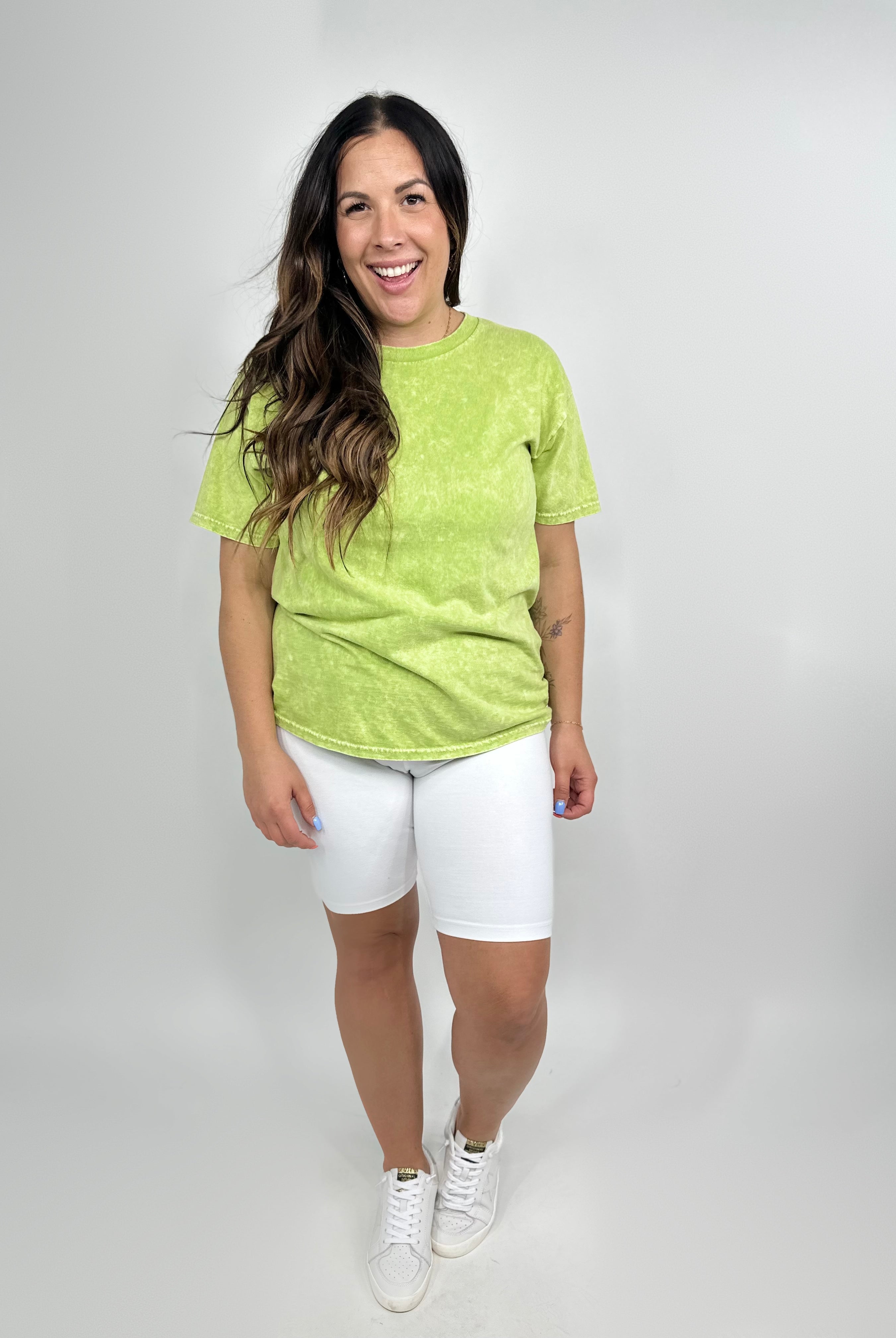 Mineral Chic Top-110 Short Sleeve Top-J. Her-Heathered Boho Boutique, Women's Fashion and Accessories in Palmetto, FL