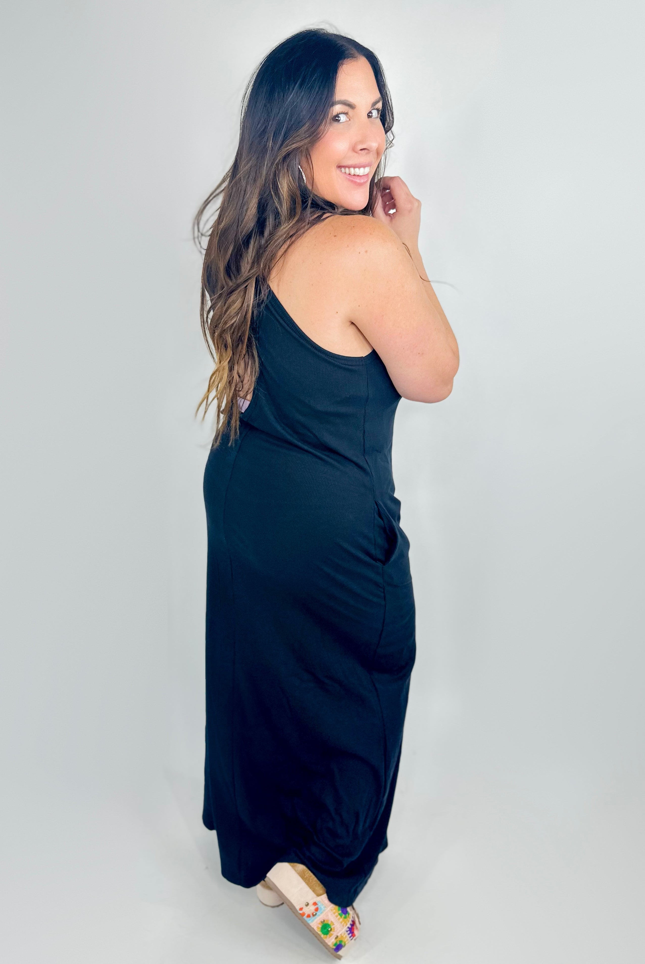 RESTOCK: Am I the Drama Maxi Dress-230 Dresses/Jumpsuits/Rompers-Culture Code-Heathered Boho Boutique, Women's Fashion and Accessories in Palmetto, FL