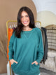 Easy Does It Pullover-125 SWEATER-ZENANA-Heathered Boho Boutique, Women's Fashion and Accessories in Palmetto, FL