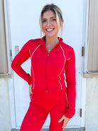 Take It In Stride Jacket-200 JACKETS/SHACKETS-ACTIVE USA-Heathered Boho Boutique, Women's Fashion and Accessories in Palmetto, FL