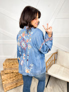 Free To Be Me Duster-220 Cardigans/ Kimonos-BlueVelvet-Heathered Boho Boutique, Women's Fashion and Accessories in Palmetto, FL