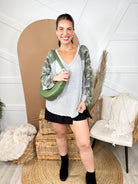 Cadet Camo Top-120 LONG SLEEVE TOPS-Mittoshop-Heathered Boho Boutique, Women's Fashion and Accessories in Palmetto, FL