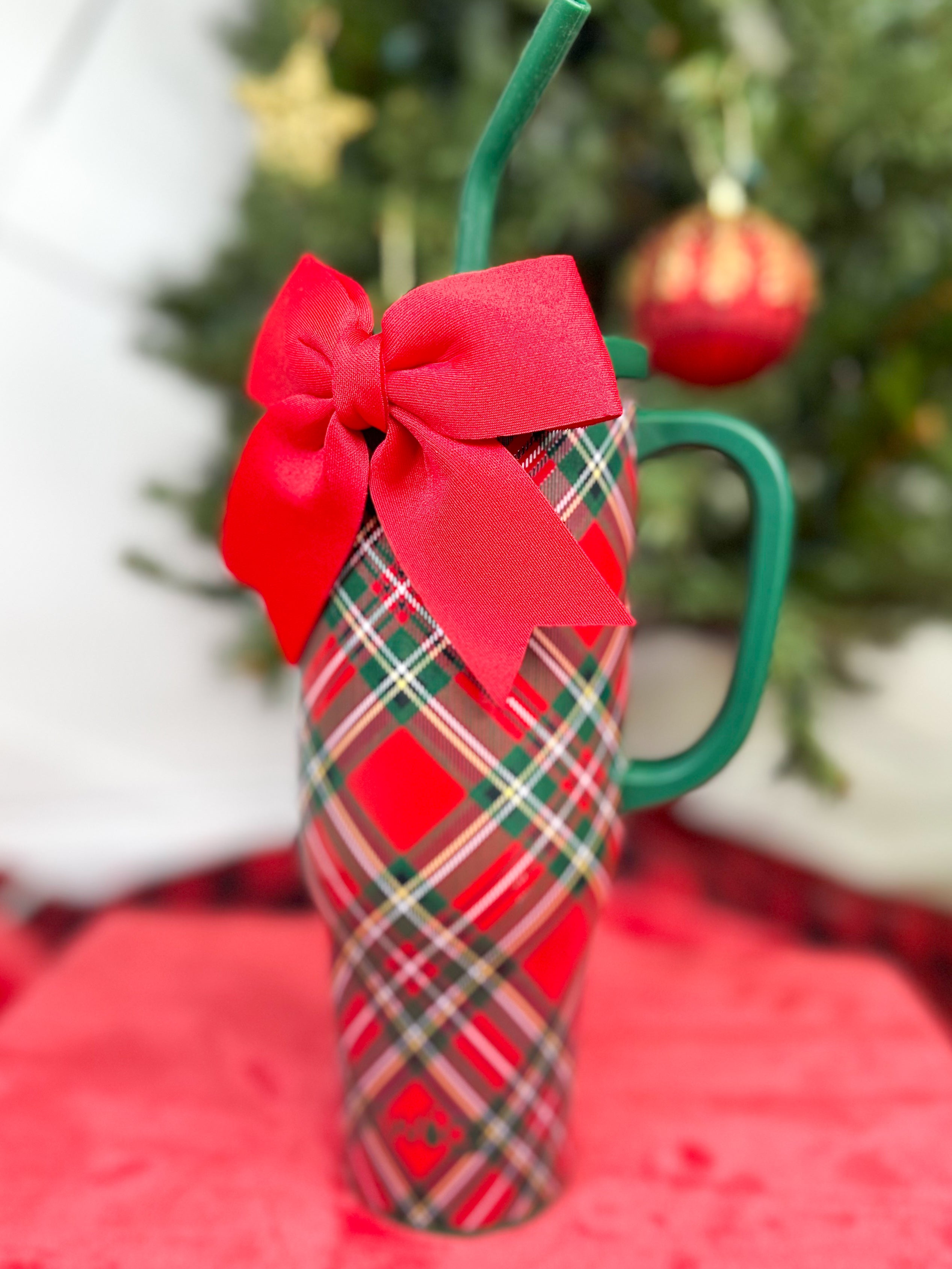 Christmas Plaid Swig-340 Other Accessories-Swig-Heathered Boho Boutique, Women's Fashion and Accessories in Palmetto, FL