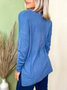 The Lola Long Sleeve Top-120 LONG SLEEVE TOPS-ZENANA-Heathered Boho Boutique, Women's Fashion and Accessories in Palmetto, FL