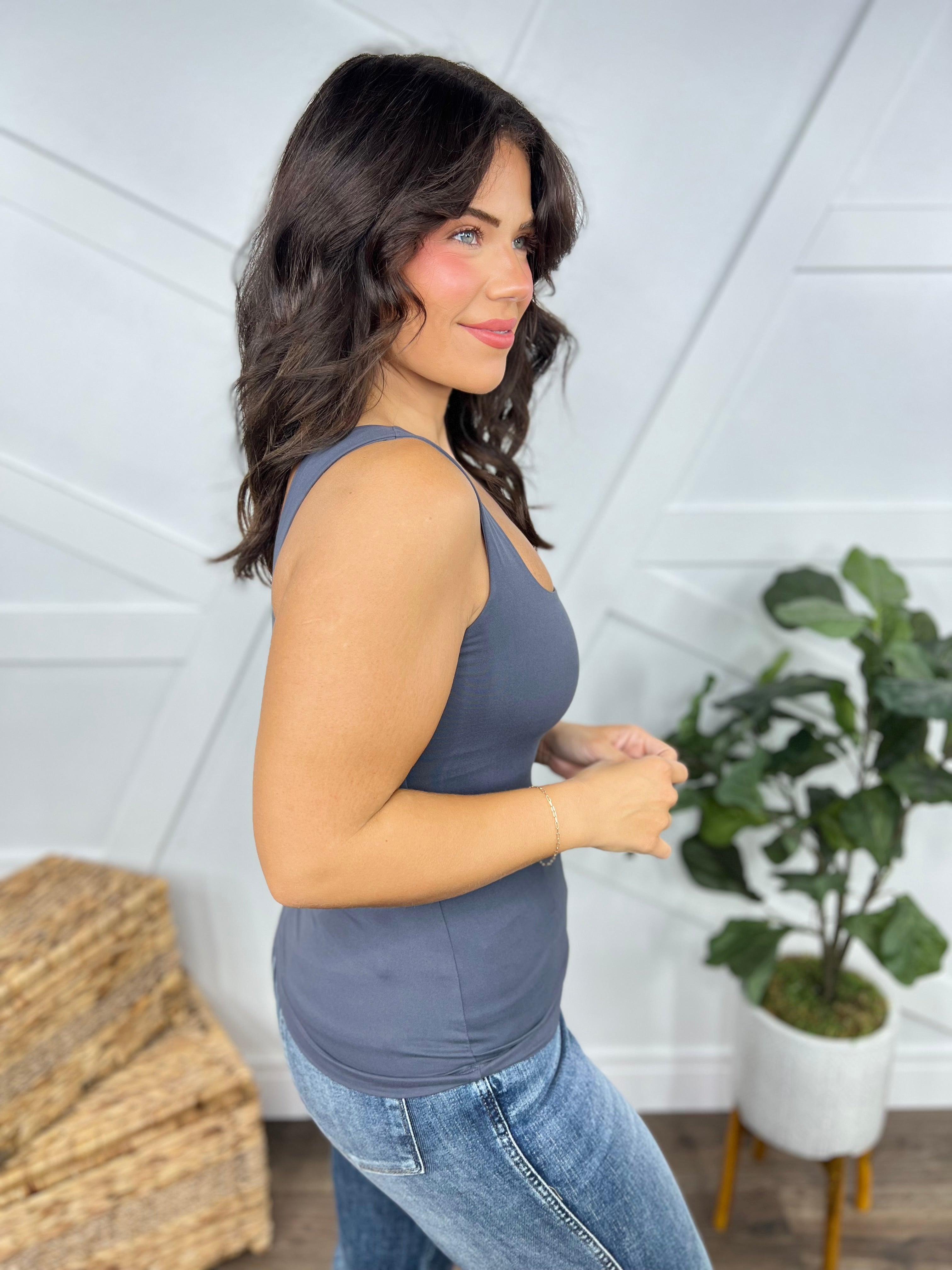 RESTOCK : Ready As Ever Tank Top-100 Tank/Crop Tops-Rae Mode-Heathered Boho Boutique, Women's Fashion and Accessories in Palmetto, FL