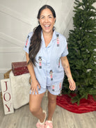 Nutcracker Pajama Set-240 Activewear/Sets-WHY DRESS-Heathered Boho Boutique, Women's Fashion and Accessories in Palmetto, FL