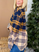 Switch It Up Plaid Top-120 LONG SLEEVE TOPS-AKAIV-Heathered Boho Boutique, Women's Fashion and Accessories in Palmetto, FL