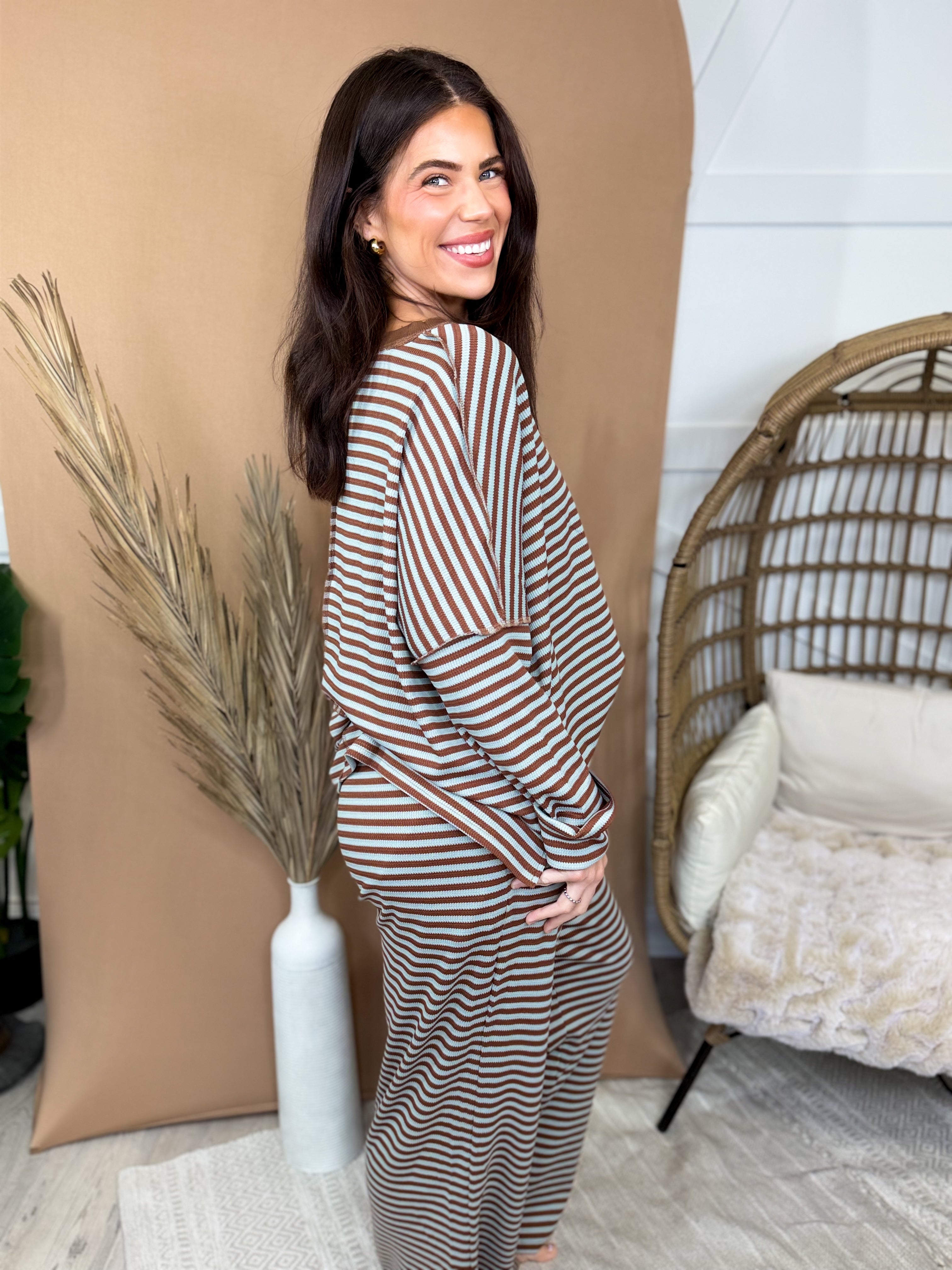 Walk It Out Top-120 LONG SLEEVE TOPS-HEIMISH-Heathered Boho Boutique, Women's Fashion and Accessories in Palmetto, FL
