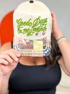Good Days On My Mind Hat-330 Headwear-Poppy & Pine-Heathered Boho Boutique, Women's Fashion and Accessories in Palmetto, FL