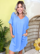 Breezy Bliss Dress-230 DRESSES/JUMPSUITS/ROMPERS-ZENANA-Heathered Boho Boutique, Women's Fashion and Accessories in Palmetto, FL