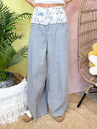 Vintage Soul Patchwork Jeans-190 Jeans-POL-Heathered Boho Boutique, Women's Fashion and Accessories in Palmetto, FL
