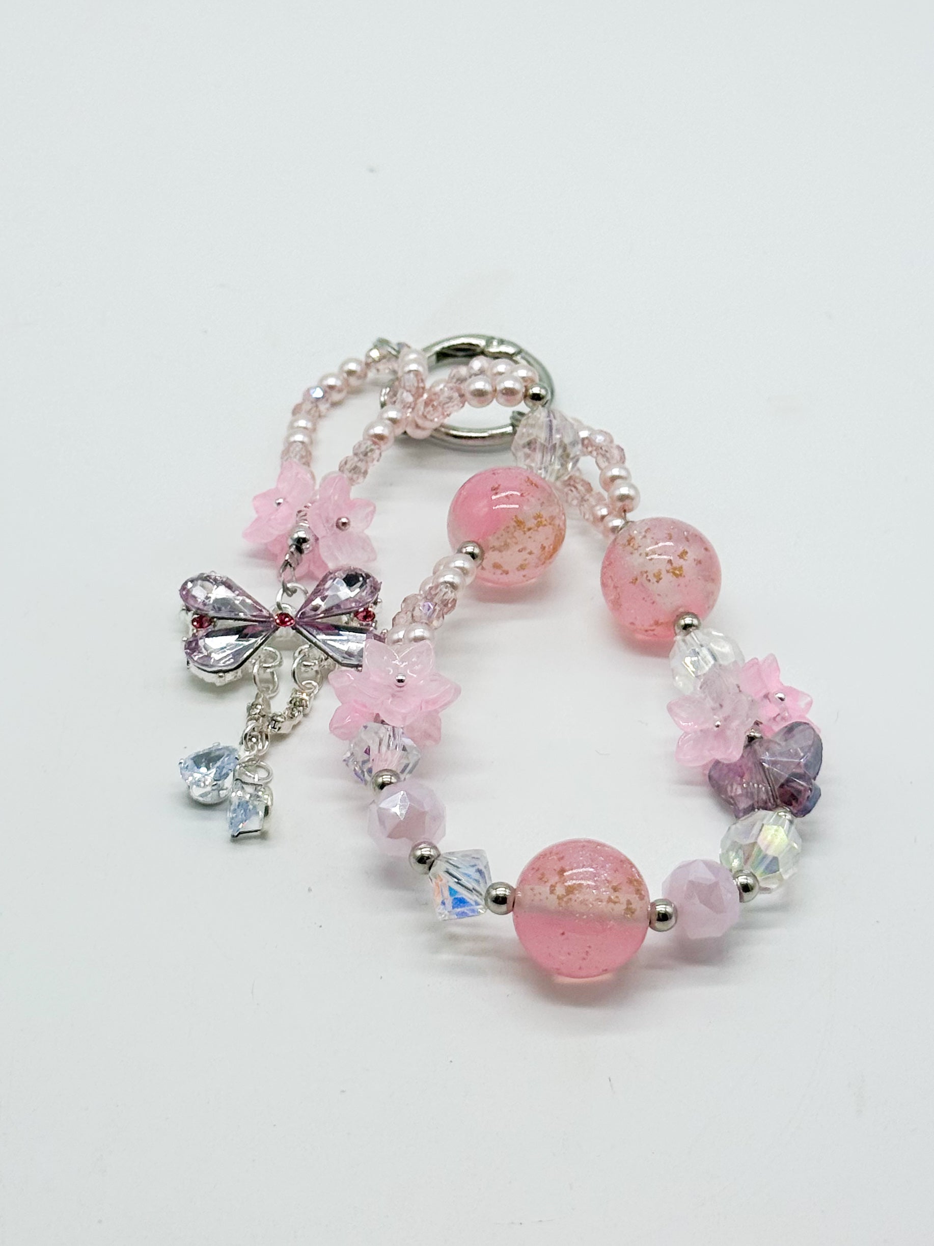 Coquette Crystal Phone Chain-340 Other Accessories-Heathered Boho-Heathered Boho Boutique, Women's Fashion and Accessories in Palmetto, FL