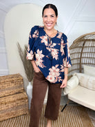 Beautifully Stated Top-120 Long Sleeve Tops-EASEL-Heathered Boho Boutique, Women's Fashion and Accessories in Palmetto, FL