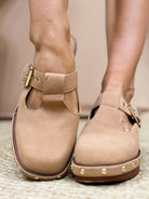 Amara Studded Clogs-350 SHOES-FASHION EMPORIO-Heathered Boho Boutique, Women's Fashion and Accessories in Palmetto, FL