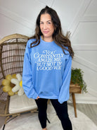 Constantly Amaze Me Graphic Sweatshirt-130 Graphic Tees-Heathered Boho-Heathered Boho Boutique, Women's Fashion and Accessories in Palmetto, FL