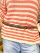 Fashionable Thin Leather Belt-340 Other Accessories-Fame Accessories-Heathered Boho Boutique, Women's Fashion and Accessories in Palmetto, FL