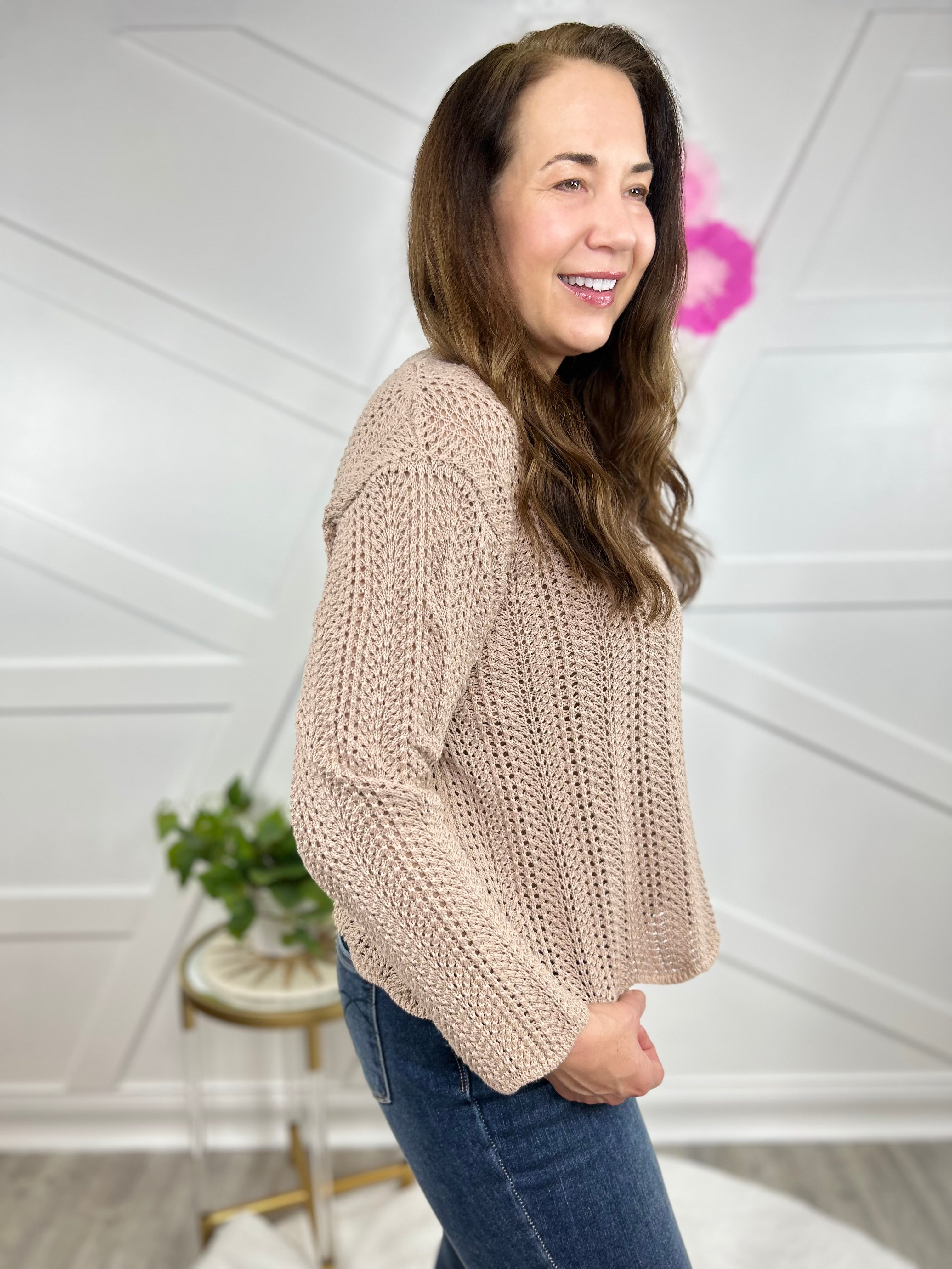 Big Decisions Knit Top-125 Sweater-Be Cool-Heathered Boho Boutique, Women's Fashion and Accessories in Palmetto, FL