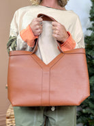 Giving The Business Shoulder Bag Set-320 Bags-Tops Handbags-Heathered Boho Boutique, Women's Fashion and Accessories in Palmetto, FL