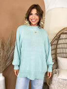 On Your Mind Pullover-120 LONG SLEEVE TOPS-ZENANA-Heathered Boho Boutique, Women's Fashion and Accessories in Palmetto, FL