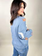 Moon Glow Sweater-125 Sweater-Adora-Heathered Boho Boutique, Women's Fashion and Accessories in Palmetto, FL