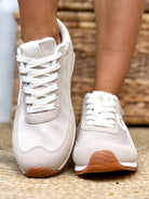 Enchanted Sneakers - Beige-350 SHOES-BERNESS-Heathered Boho Boutique, Women's Fashion and Accessories in Palmetto, FL