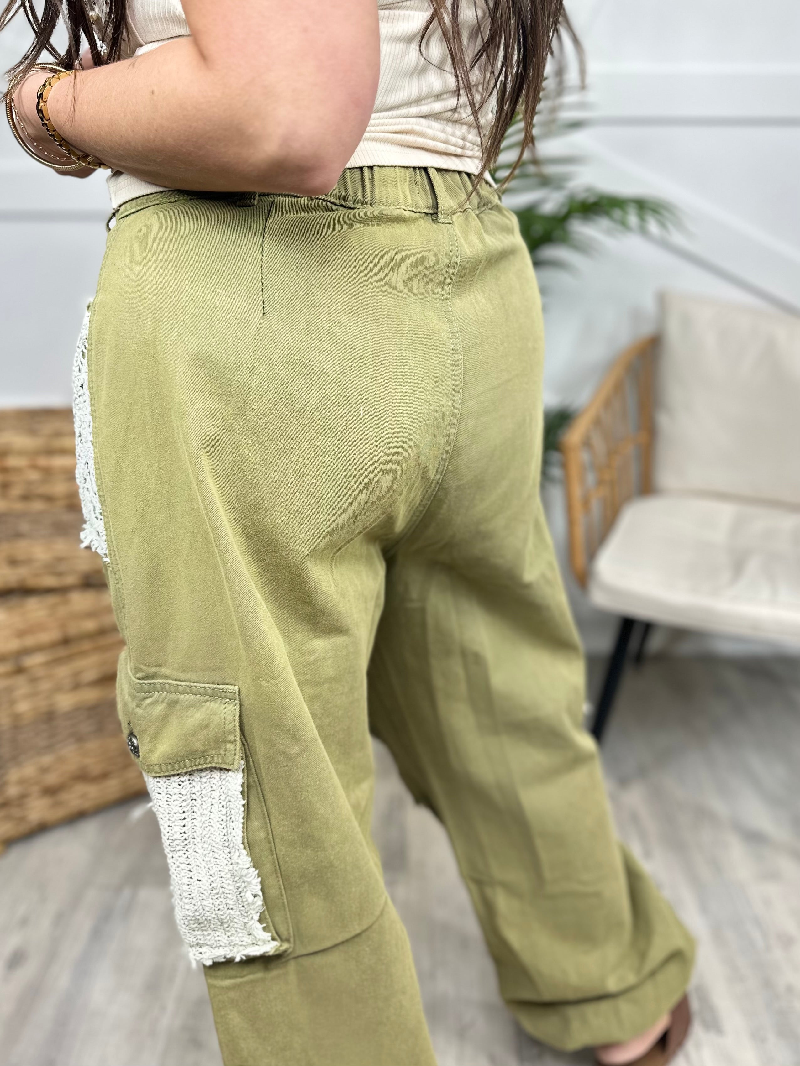 Restock: A Million Little Things Joggers - Olive-150 PANTS-Pol-Heathered Boho Boutique, Women's Fashion and Accessories in Palmetto, FL