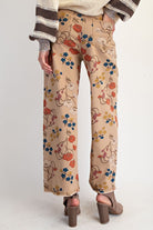 Restock: Floral Friend Pants (Reg & Curvy)-150 PANTS-EASEL-Heathered Boho Boutique, Women's Fashion and Accessories in Palmetto, FL
