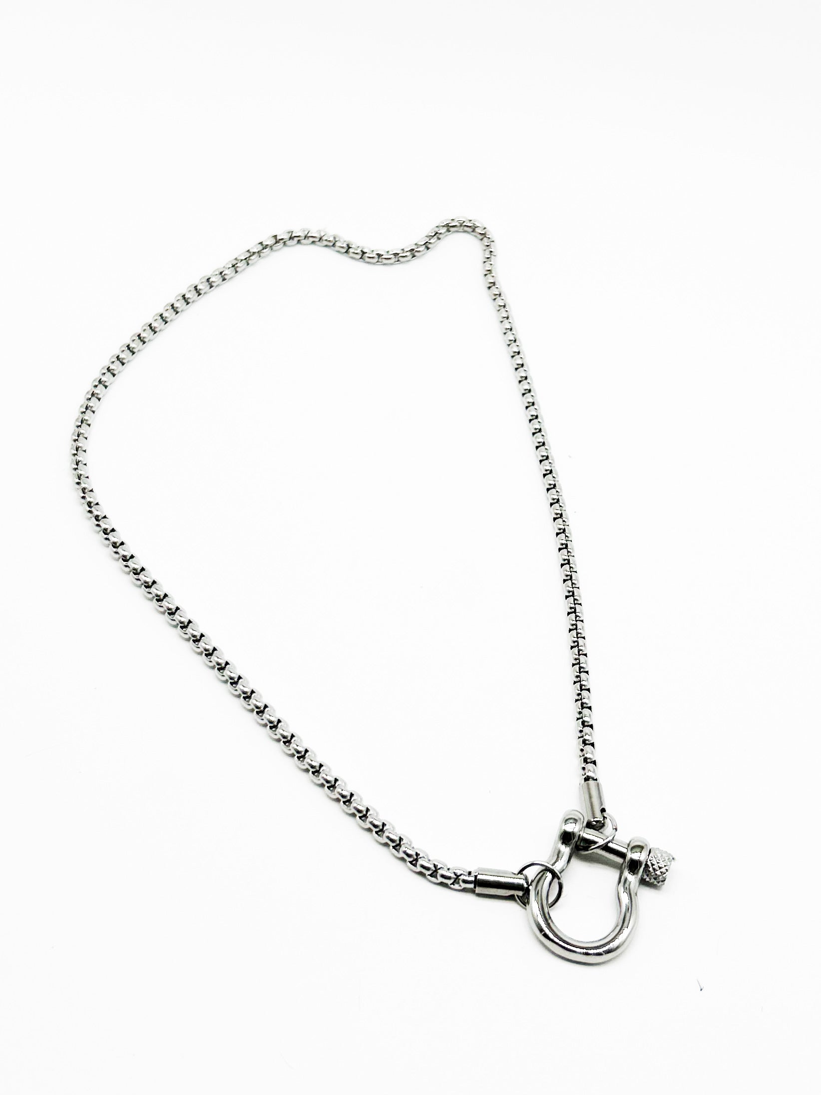 RESTOCK: Waterproof Horseshoe Necklace-310 Jewelry-NIHAO JEWELRY-Heathered Boho Boutique, Women's Fashion and Accessories in Palmetto, FL