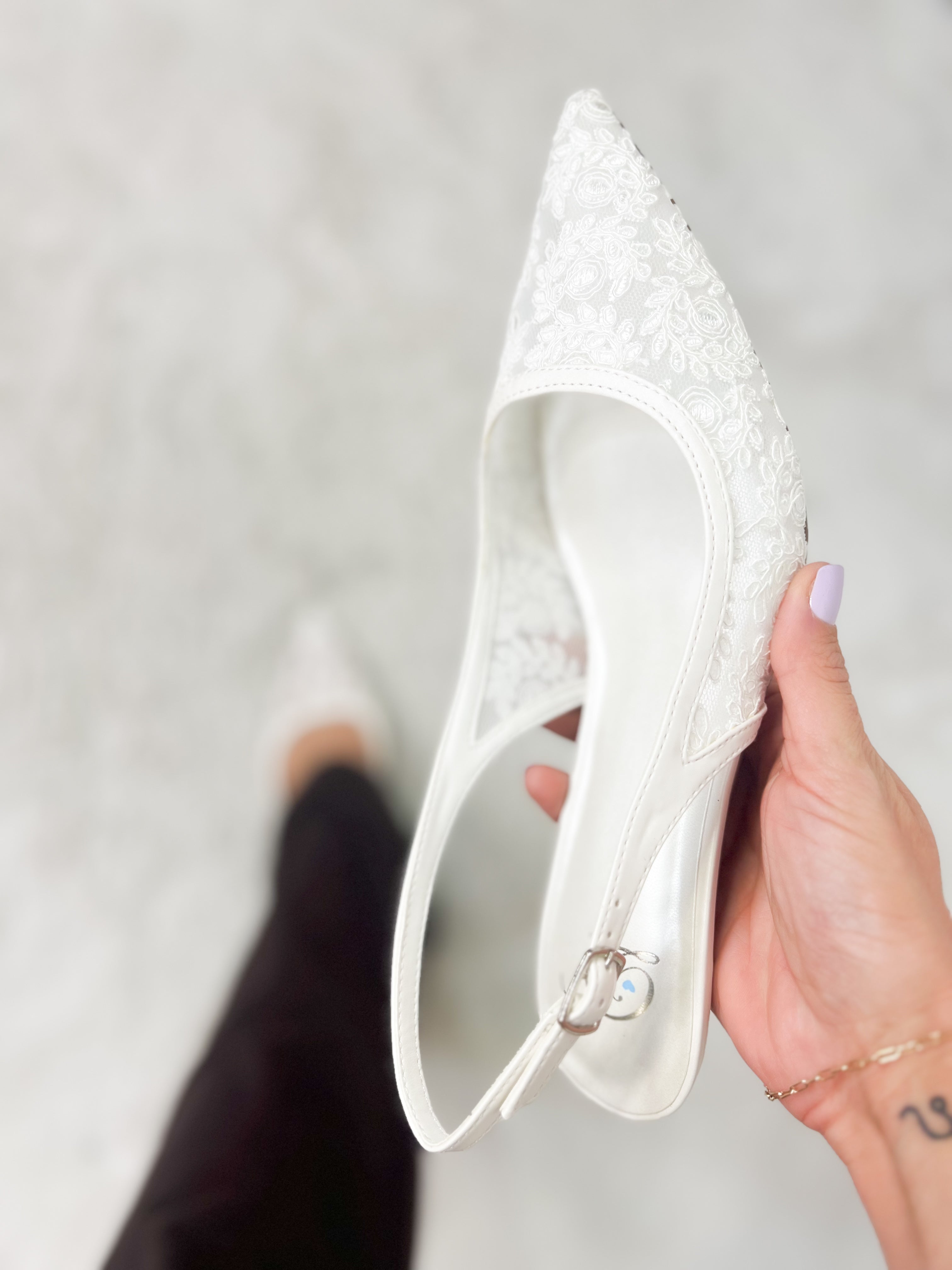 Status Heels - White Lace-350 Shoes-Fortune Dynamic-Heathered Boho Boutique, Women's Fashion and Accessories in Palmetto, FL