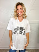 Autocorrect Graphic Tee-130 Graphic Tees-Heathered Boho-Heathered Boho Boutique, Women's Fashion and Accessories in Palmetto, FL