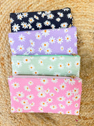 Daisy Wristlet-320 Bags-Zenana-Heathered Boho Boutique, Women's Fashion and Accessories in Palmetto, FL