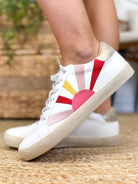 Miim Sunny Sneakers - Pink-350 SHOES-Miracle Miles-Heathered Boho Boutique, Women's Fashion and Accessories in Palmetto, FL