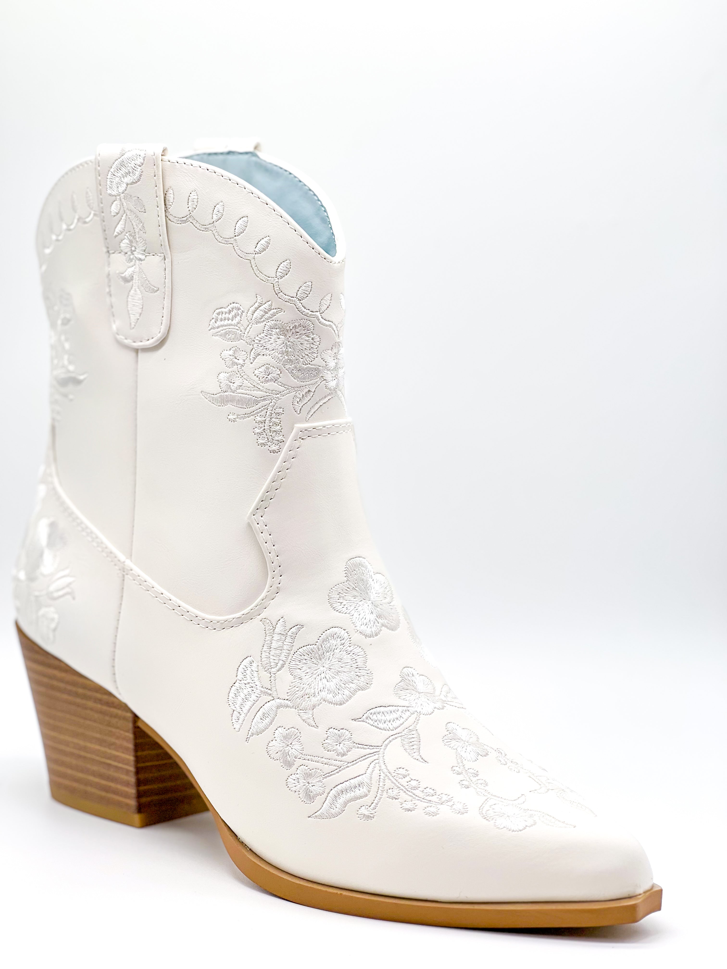 Gracie Boots - Ivory-350 Shoes-Fortune Dynamic-Heathered Boho Boutique, Women's Fashion and Accessories in Palmetto, FL