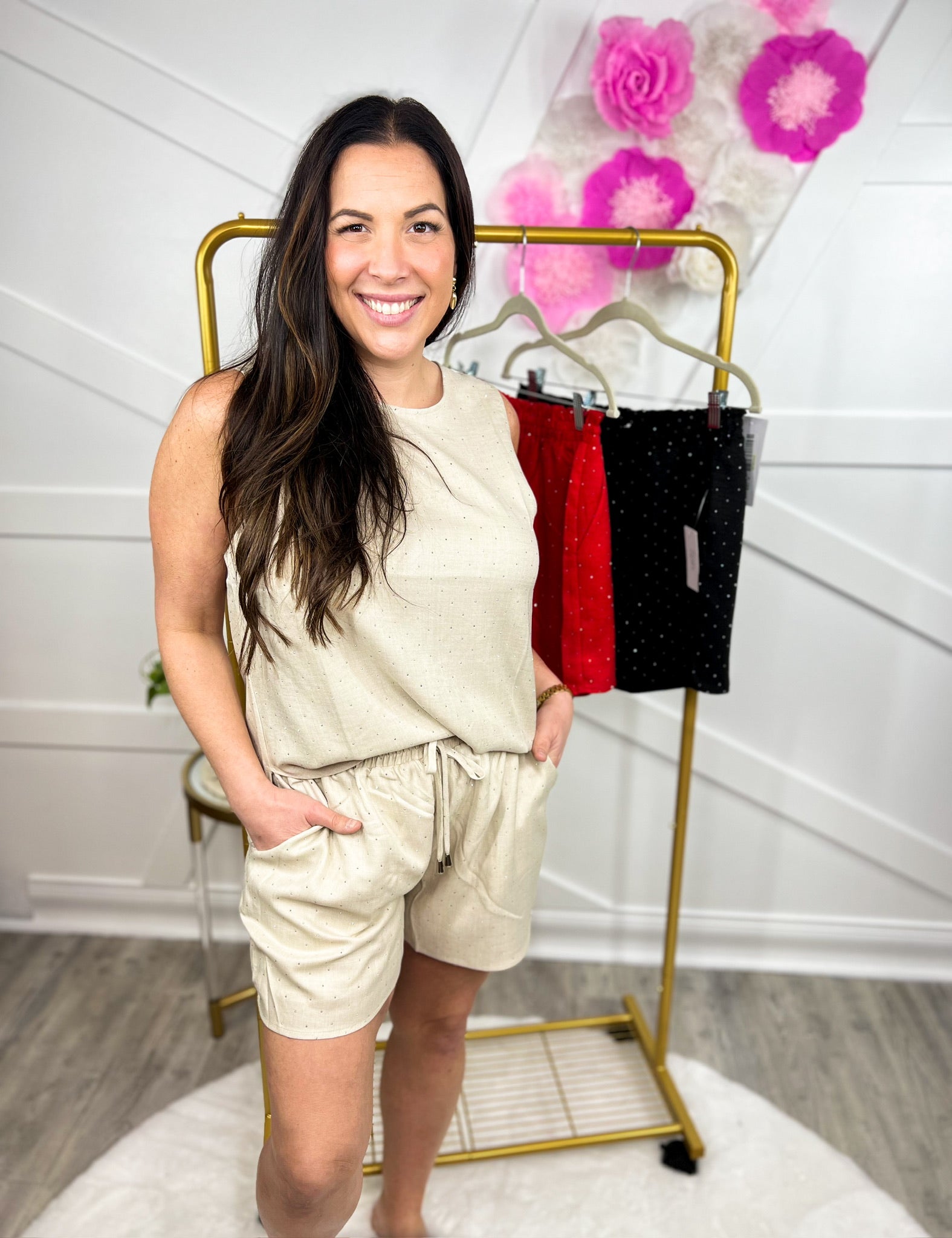 You Wish Shorts-160 shorts-SPIN USA-Heathered Boho Boutique, Women's Fashion and Accessories in Palmetto, FL