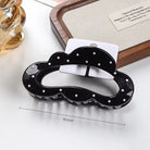 Elegant Cloud Polka Dot Claw Clip-340 Other Accessories-Heathered Boho-Heathered Boho Boutique, Women's Fashion and Accessories in Palmetto, FL