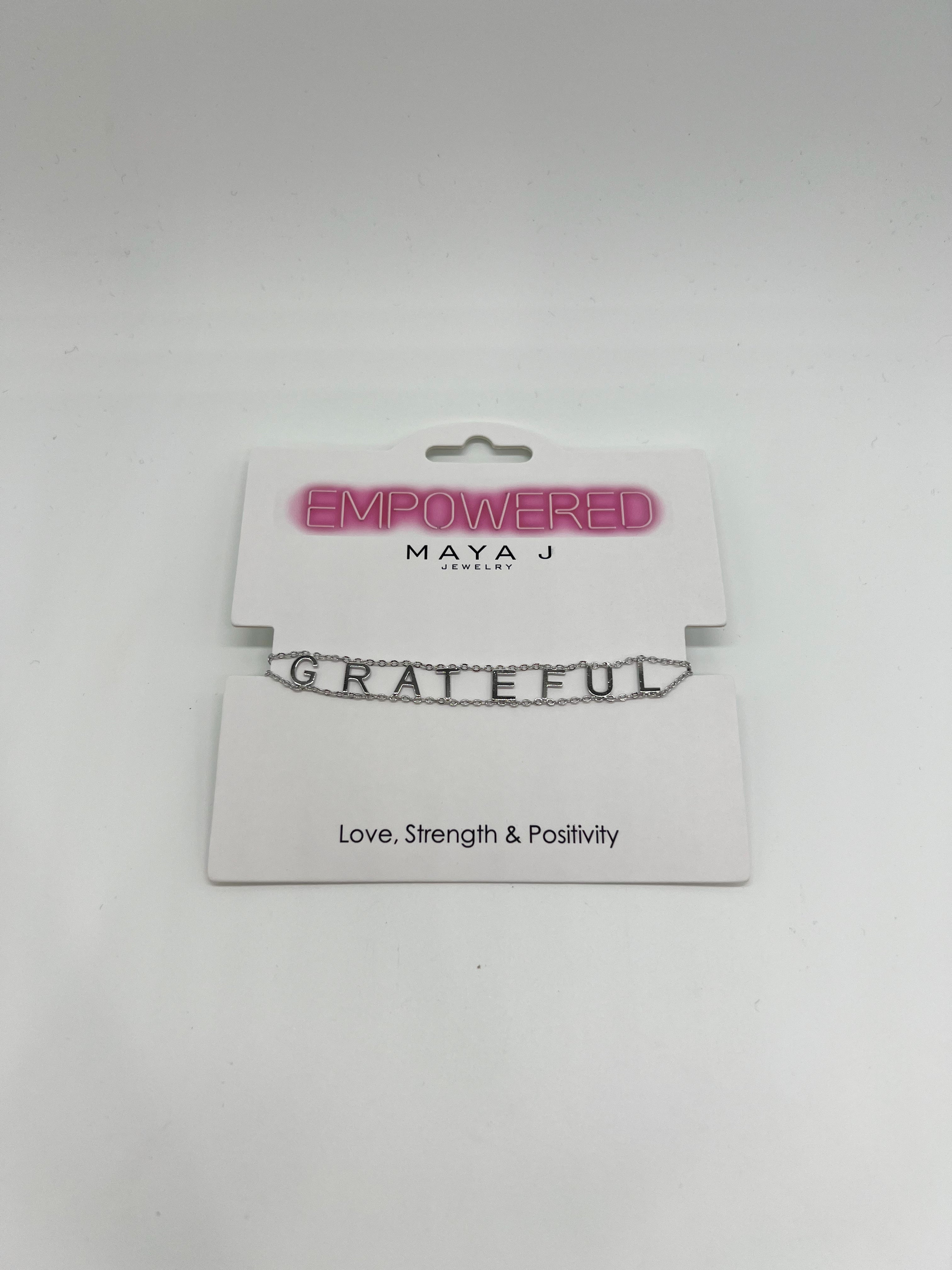 Empowered Bracelet-310 Jewelry-Maya J-Heathered Boho Boutique, Women's Fashion and Accessories in Palmetto, FL