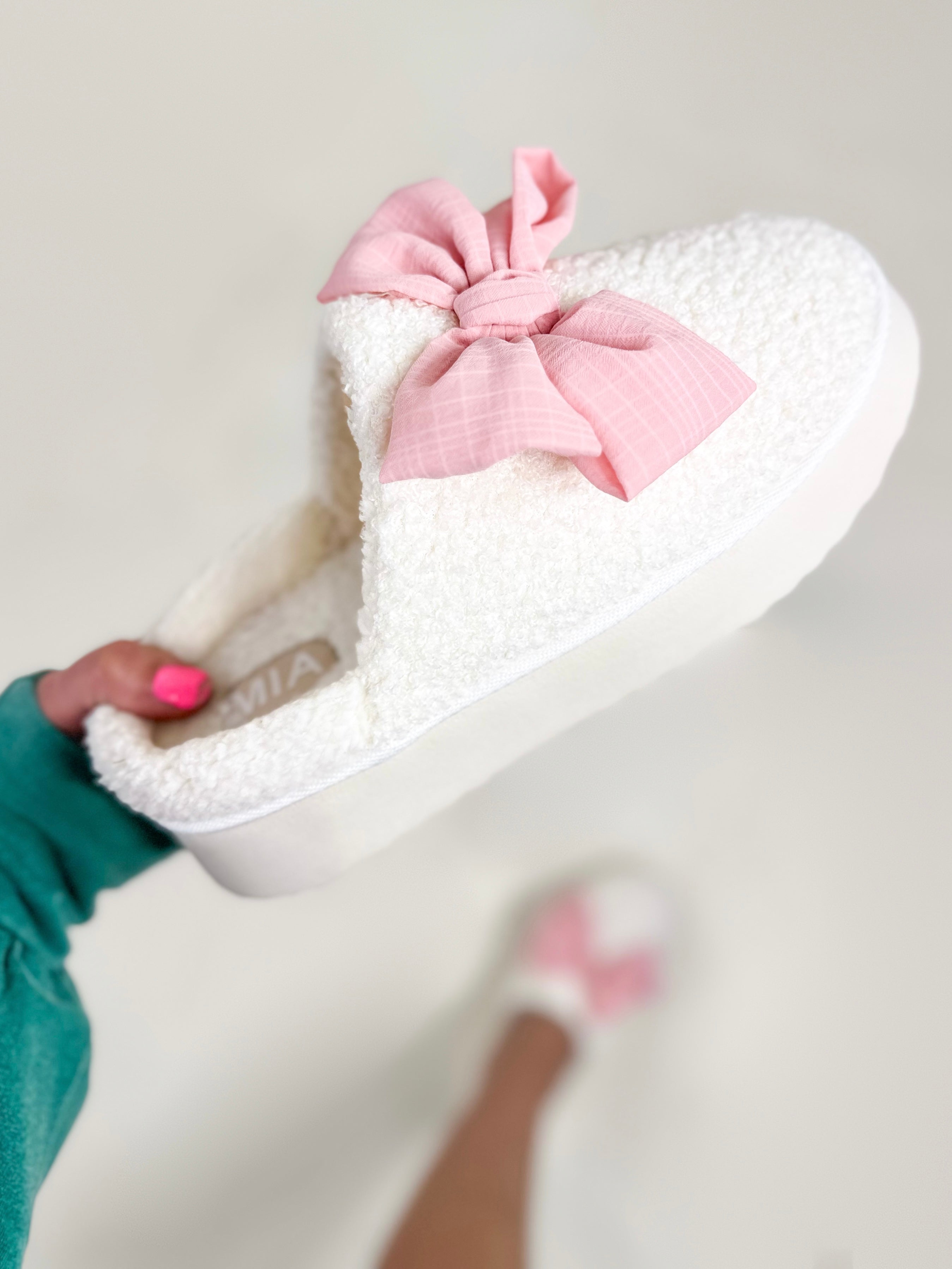 Blush Imani Slippers-350 Shoes-Mia Shoes-Heathered Boho Boutique, Women's Fashion and Accessories in Palmetto, FL