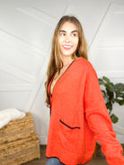 Pumpkin Cardigan-400 Takeover/Pre-Order-Fantastic Fawn-Heathered Boho Boutique, Women's Fashion and Accessories in Palmetto, FL