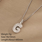 All About YOU Initial Necklace-310 JEWELRY-NIHAO JEWELRY-Heathered Boho Boutique, Women's Fashion and Accessories in Palmetto, FL
