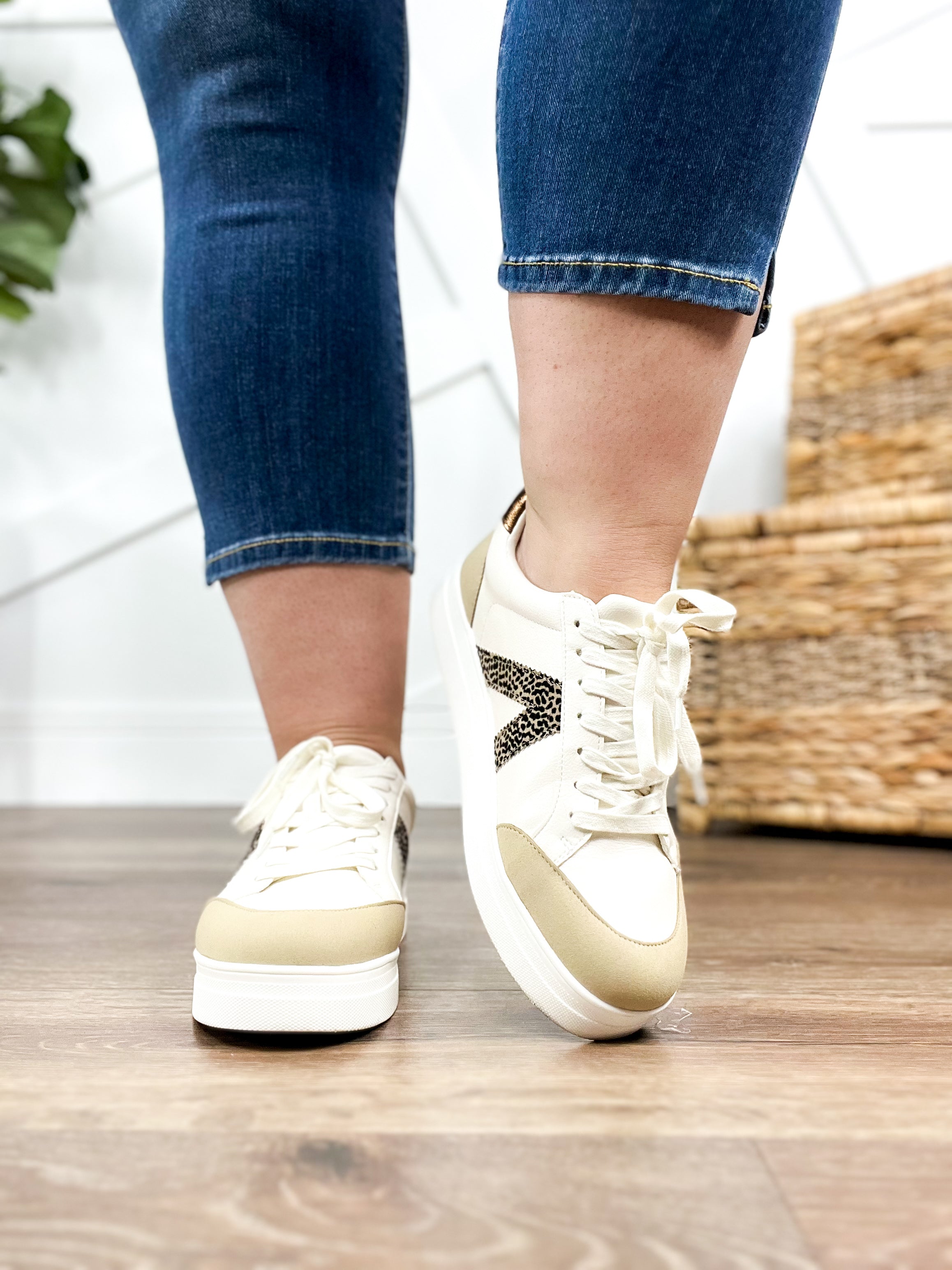 Bronze Astra Sneakers-350 Shoes-Mia Shoes-Heathered Boho Boutique, Women's Fashion and Accessories in Palmetto, FL