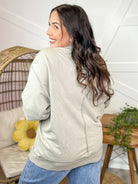 Take Me To The Beach Pullover-120 LONG SLEEVE TOPS-ZENANA-Heathered Boho Boutique, Women's Fashion and Accessories in Palmetto, FL