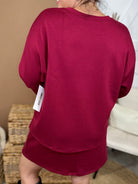 Girl on the Go Pullover-120 LONG SLEEVE TOPS-SPIN USA-Heathered Boho Boutique, Women's Fashion and Accessories in Palmetto, FL