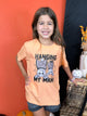 YOUTH - Hanging With My Mama Graphic Tee-130 Graphic Tees-Heathered Boho-Heathered Boho Boutique, Women's Fashion and Accessories in Palmetto, FL