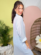 Sea Glass Duster Cardigan-220 CARDIGANS KIMONOS-SEW IN LOVE-Heathered Boho Boutique, Women's Fashion and Accessories in Palmetto, FL