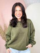 The Comfort Club Sweatshirt-125 SWEATER-ZENANA-Heathered Boho Boutique, Women's Fashion and Accessories in Palmetto, FL