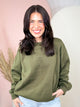 The Comfort Club Sweatshirt-125 SWEATER-ZENANA-Heathered Boho Boutique, Women's Fashion and Accessories in Palmetto, FL