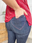 Romanticize Skinny Jeans by Judy Blue-190 Jeans-Judy Blue-Heathered Boho Boutique, Women's Fashion and Accessories in Palmetto, FL